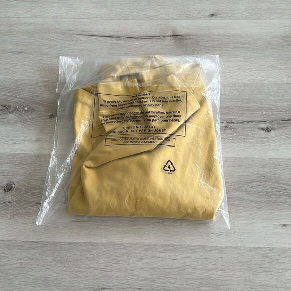 WeSC Long Sleeve Unisex Turtleneck Honey S/M NWT IN PACKAGE - Picture 5 of 5